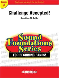 Challenge Accepted! Concert Band sheet music cover Thumbnail